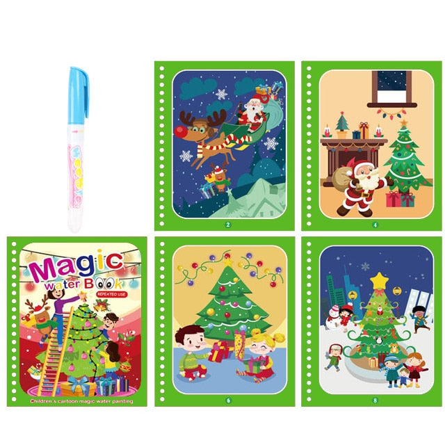 Unlock Your Child's Imagination With This Magic Pen Water Drawing Book -  Perfect Christmas Or Birthday Gift! - Temu Italy