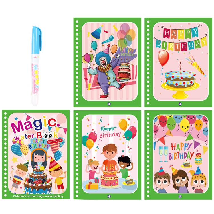 Unlock Your Child's Imagination With This Magic Pen Water Drawing Book -  Perfect Christmas Or Birthday Gift! - Temu Italy